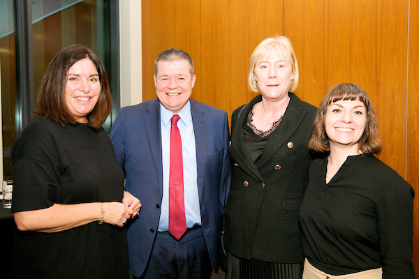 Aine Myler (CII) , Conn Cleary (CGI) , Anna Shakespeare (Pobal) & Aideen McCole (The Ark)